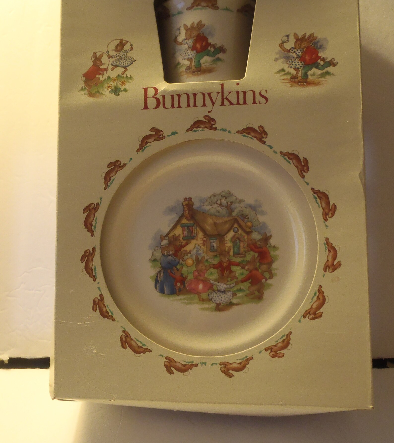 Royal Doulton BunnyKins Childrens 3 Piece Porcelain Set In Etsy