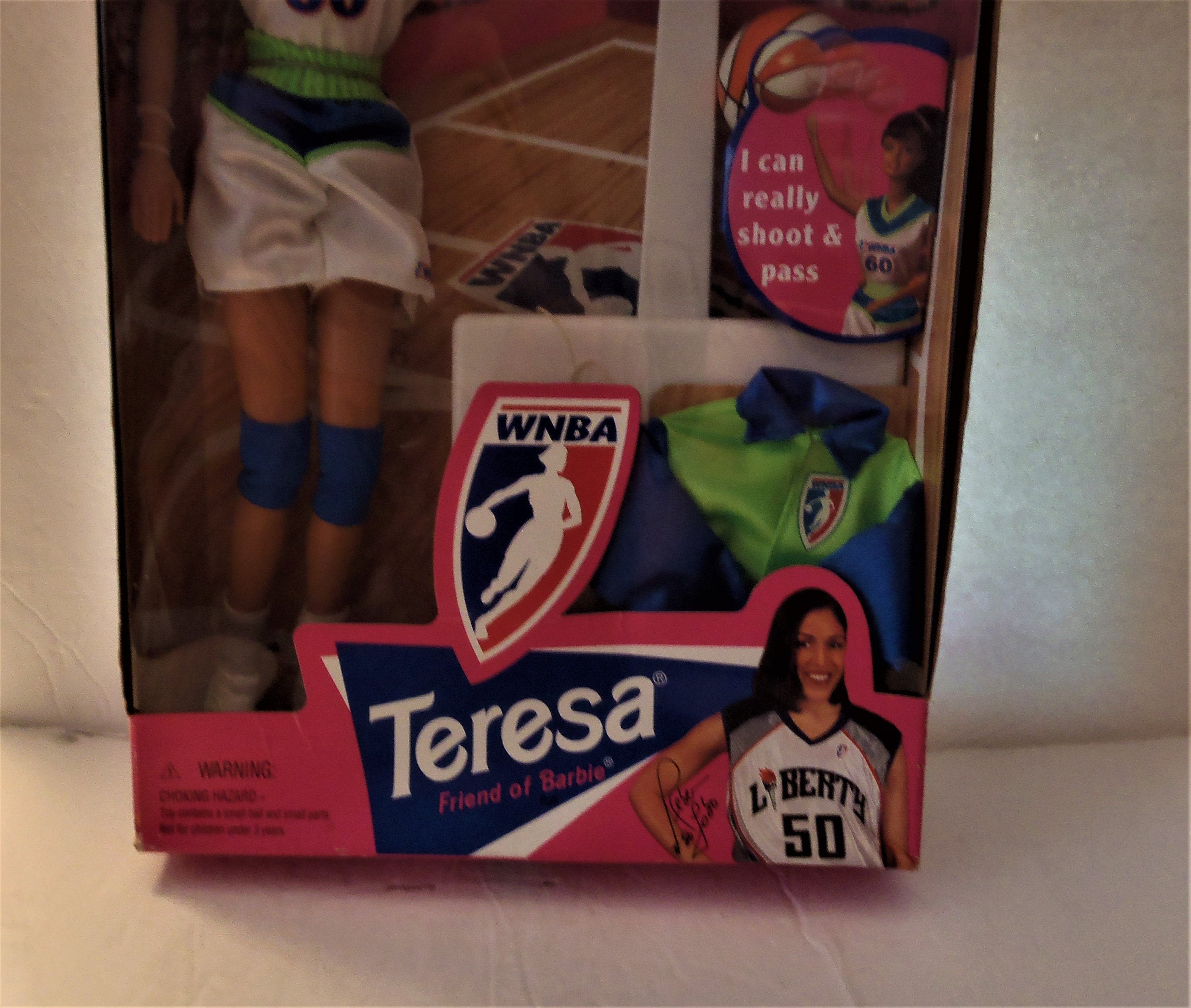 Buy WNBA Mattel Spalding Teresa friend of Barbie Doll. Brand