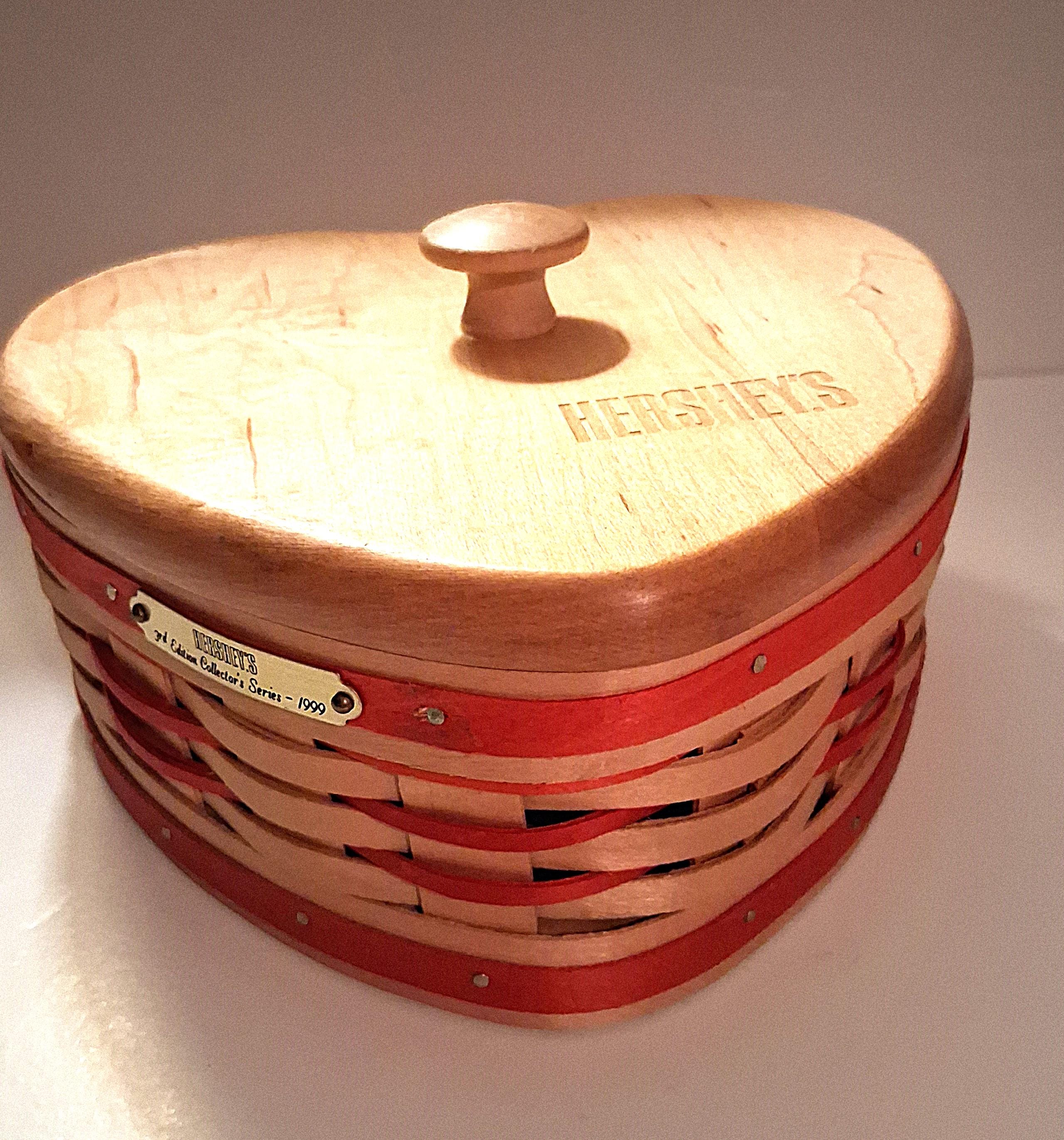 Longaberger Heart Baskets - Etsy