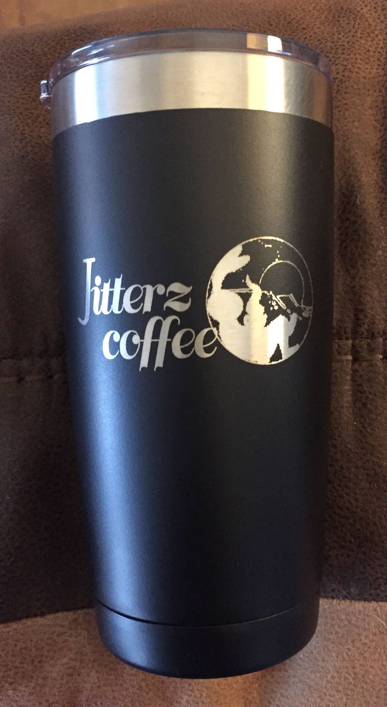 Custom Tumbler Laser Engraved Stainless Steel Tumblers 20 oz Etsy