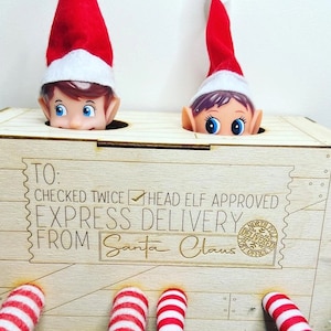 Elf Arrival Crate - One or Two Elves
