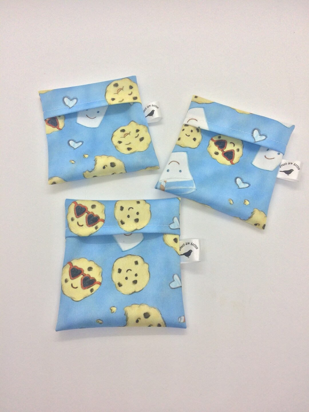 Set of Three PUL Pad Wrappers midnight Snack Etsy