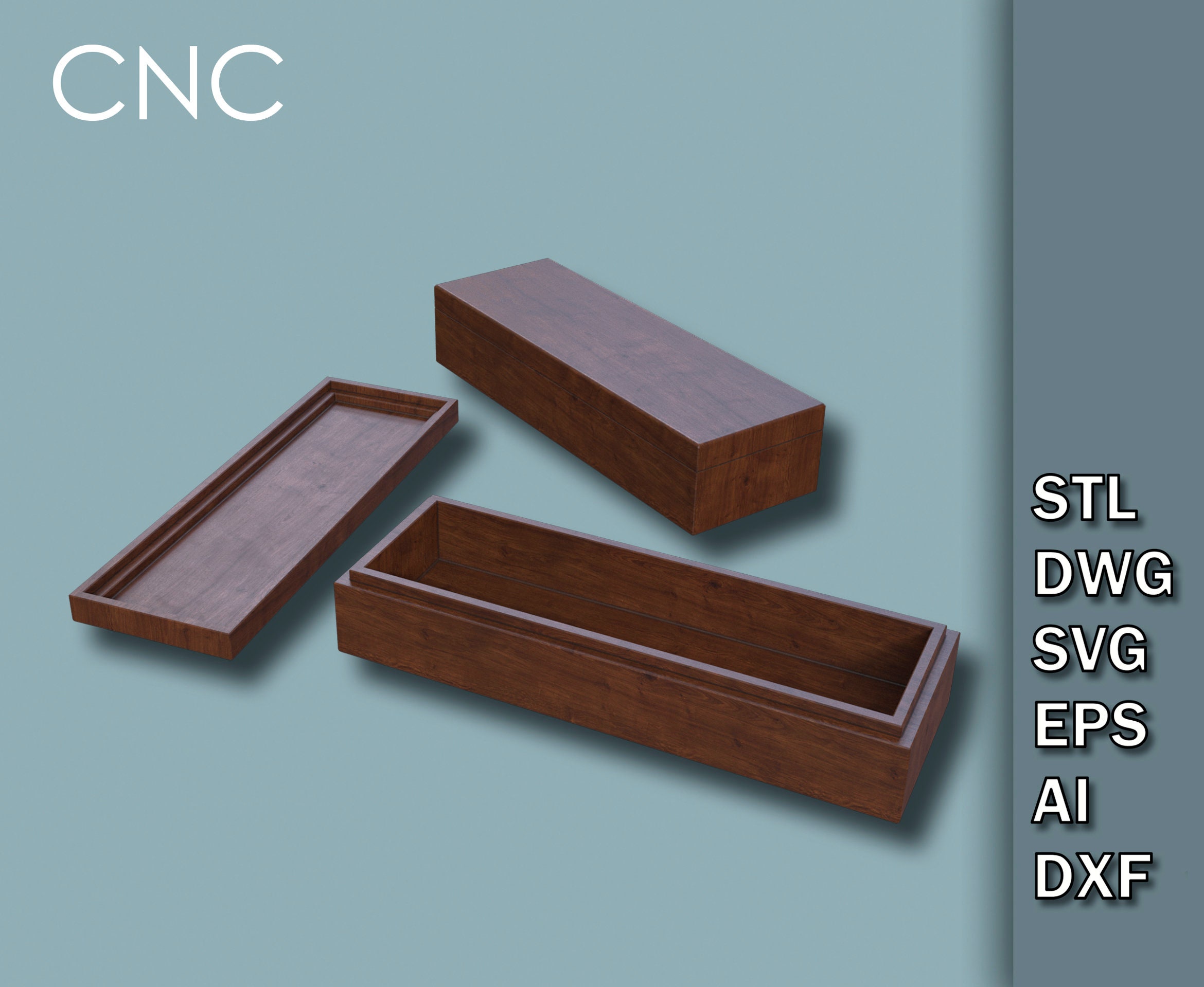 Bracelet Box Stl Model Jewelry Box STL Models for 3D Etsy