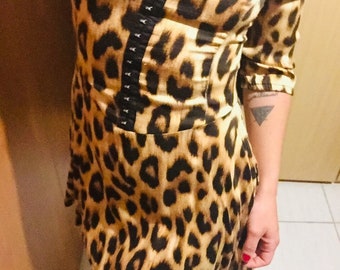 Sweet Leopard Dancing Dress