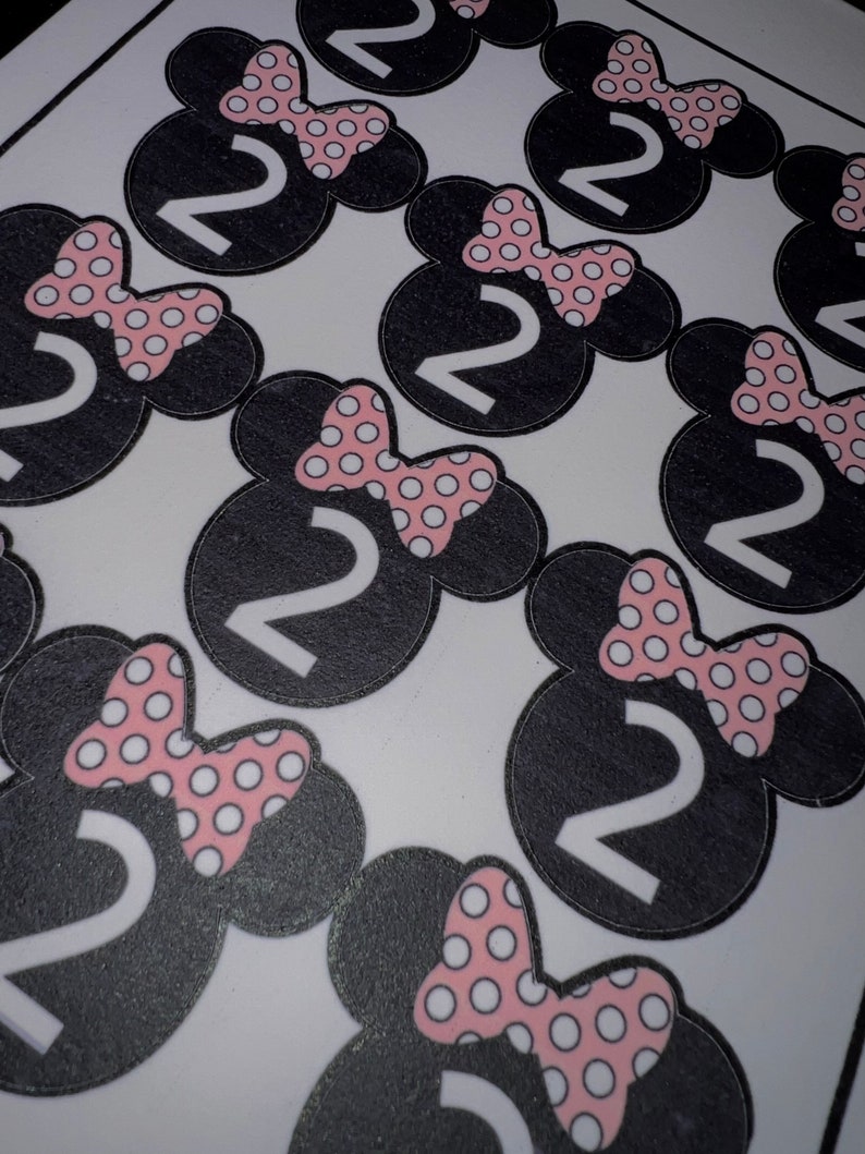 Minnie Mouse Edible Icing Images. - Etsy