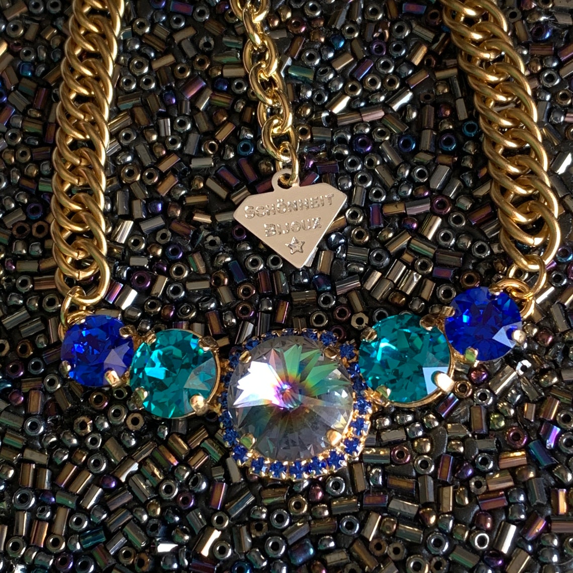 polar blue swarovski