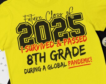 Download T Shirts Tops Tees Personalized Class Of 2024 8th Grade Graduation T Shirtblue Gold Black Gift