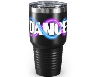 Dance Tumbler with lid, Dance Gift, Dance Cup, Dance Mug