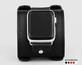 Leather wide western Apple watch cuff band men / women 38mm 40mm 41mm 42mm 44mm 45mm 46mm 49mm series 4 5 6 7 8 9 10 11 SE Ultra 2 3, 1200st