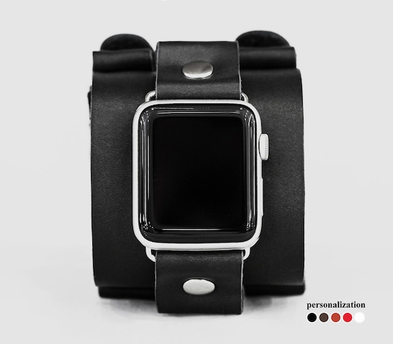 Wide Western Apple Watch Cuff Band for Men or Women 38mm 40mm 41mm