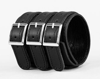 Stylish Leather Bracelets: Trendy Unisex Leather Cuffs for Fashion-Forward Individuals wide Leather cuff bracers for men or women 6800st