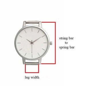 Wide leather stitched cuff band compatible with Samsung and other Smart watch for men or women, 2240st image 7