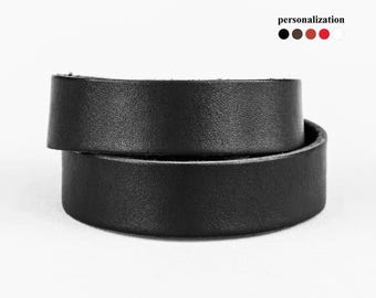 Double wrap boho Leather bracelet for man or woman, 8086