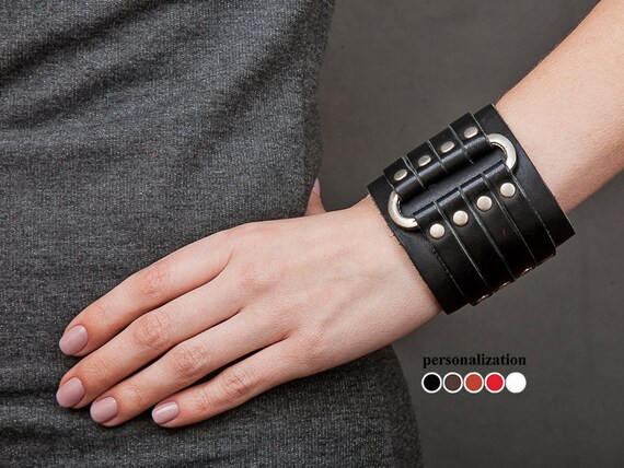 leather arm bracelets
