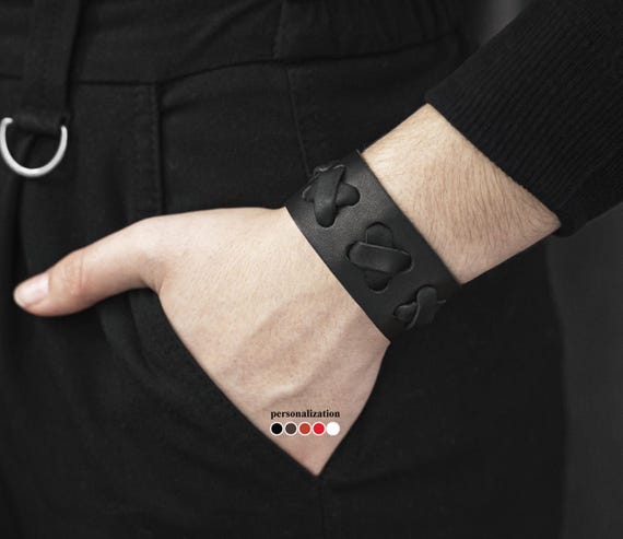 Pulsera Cuerda Hombre Juland Pulsera Trenzada Punk De Aleación Y Cuero Genuino Accesorios Vikingos Hombre