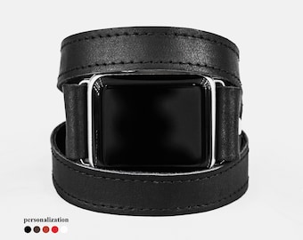 Boho wrap Leather Apple watch band for women or men 38mm 40mm 41mm 42mm 44mm 45mm 46mm 49mm series 3 4 5 6 7 8 9 10 11 SE Ultra 2 3, 1875st