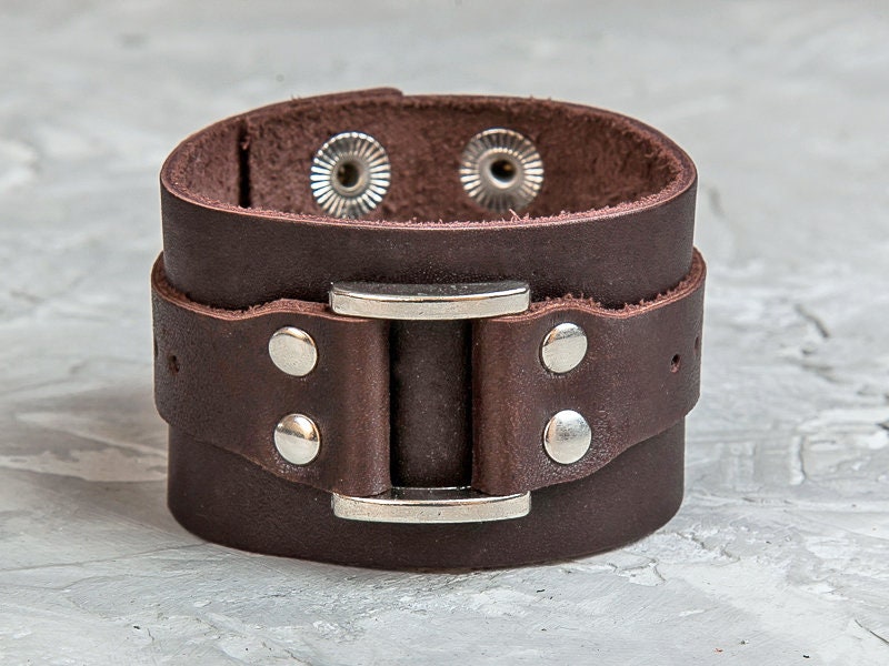 Metal armlet men Armlet Wide cuff bracelet personalized | Etsy