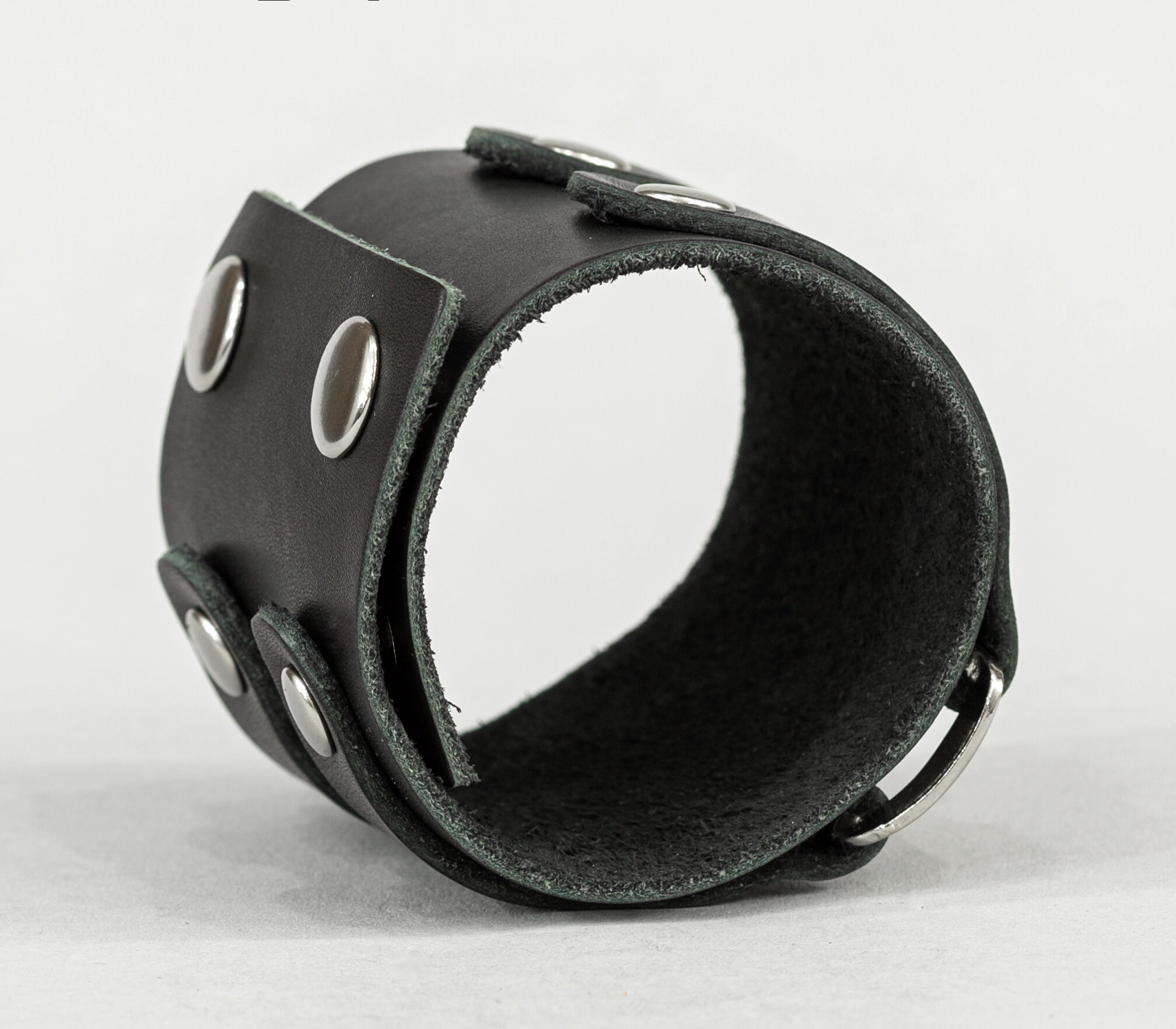 Leather wristbands Leather wrist cuff Leather cuff bracelet Etsy