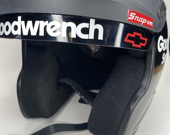 1998 DALE EARNHARDT SR 3 Nascar Goodwrench Helmet Replica Decals Stickers Prop 1:1