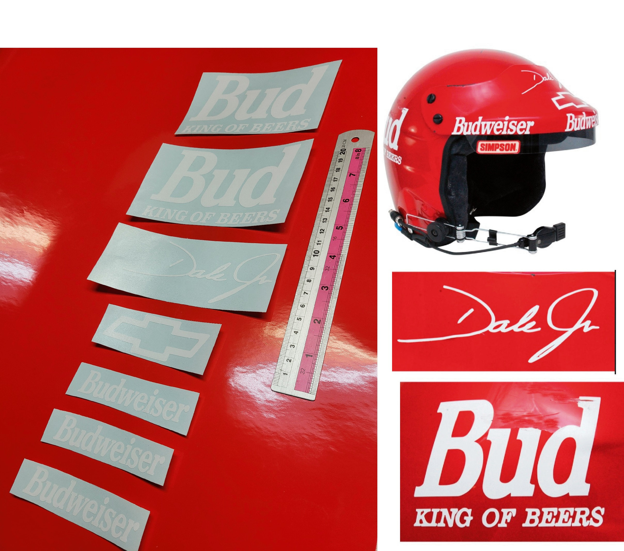 budweiser motorcycle helmet for sale Dale Earnhardt Jr. 2024 Late Model Mini 1:2 Scale Spoiler Diecast 2001 Budweiser Bud Beer party