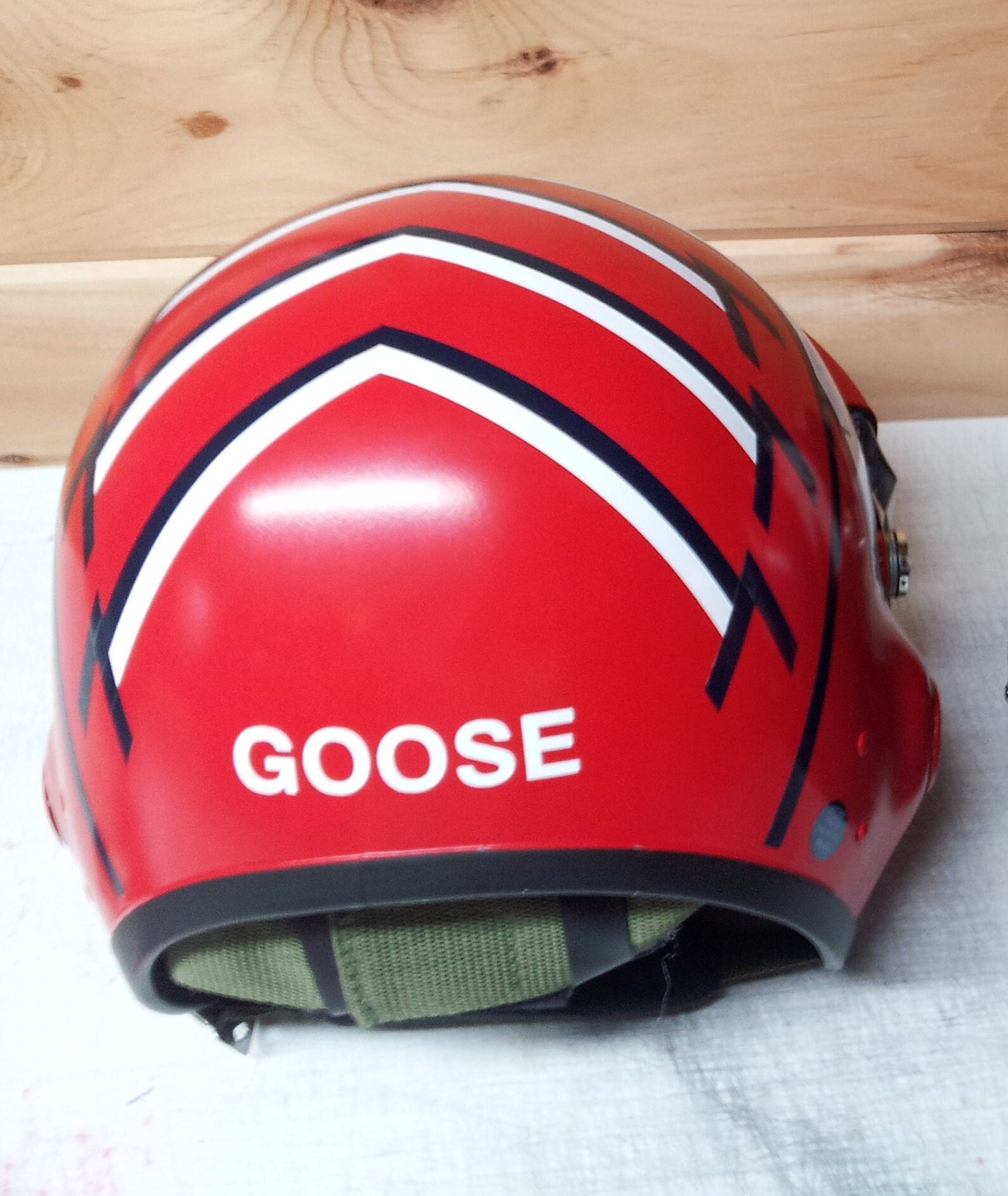 TOP GUN 2 GOOSE Wingman Flight Helmet Movie Prop Fighter Pilot | Etsy
