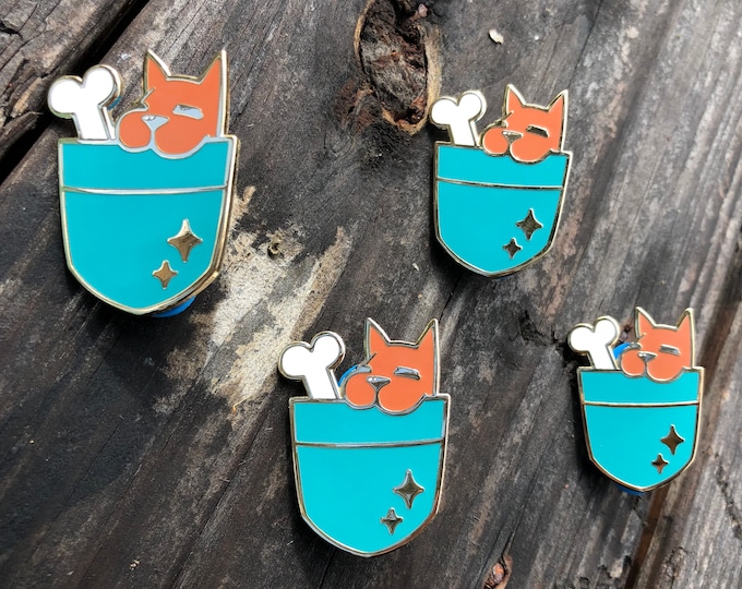 Your Best Friend Enamel Pin Etsy