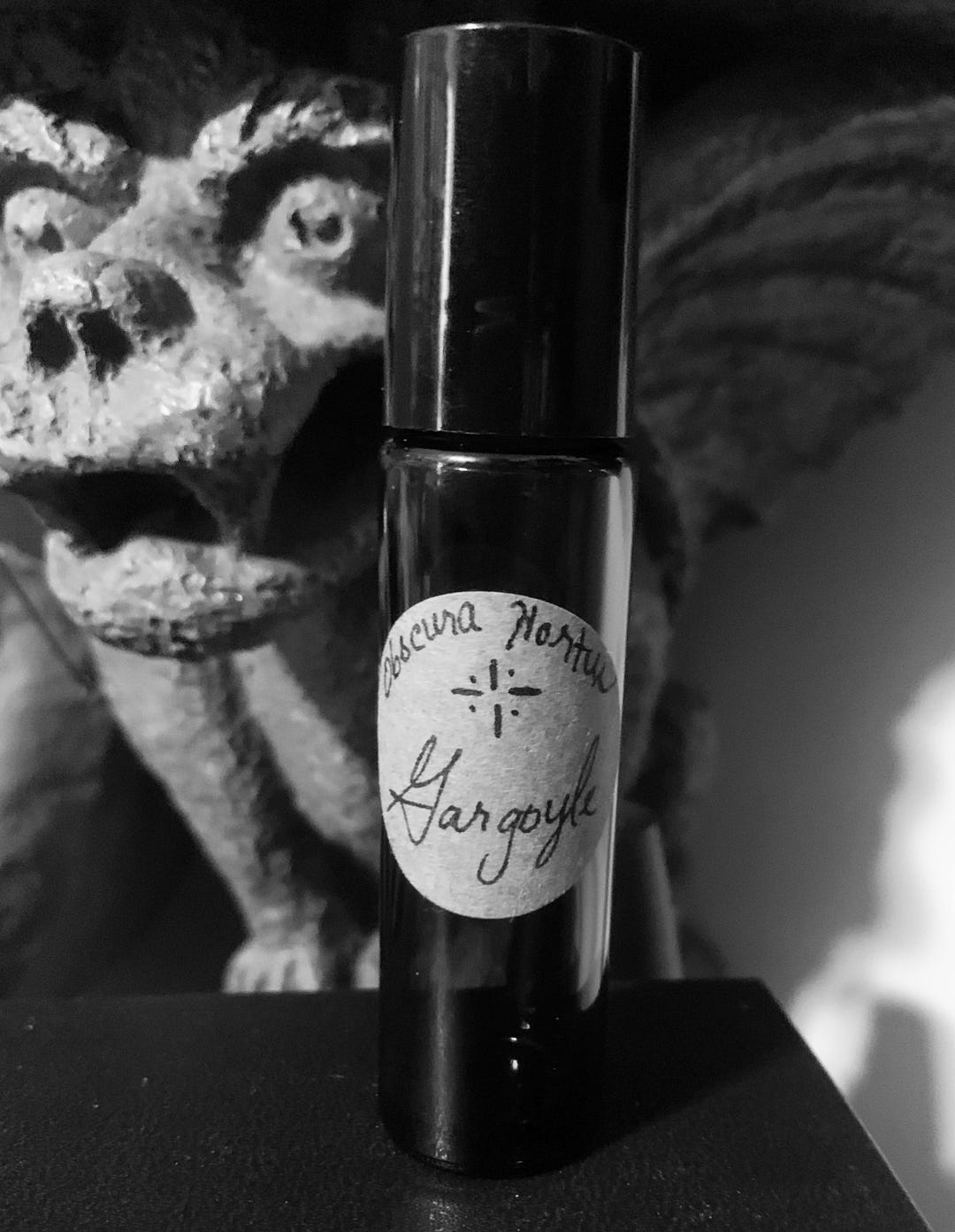 Gargoyle Perfume, Gothic Perfume, Black Cardamom, Cherry, Musk