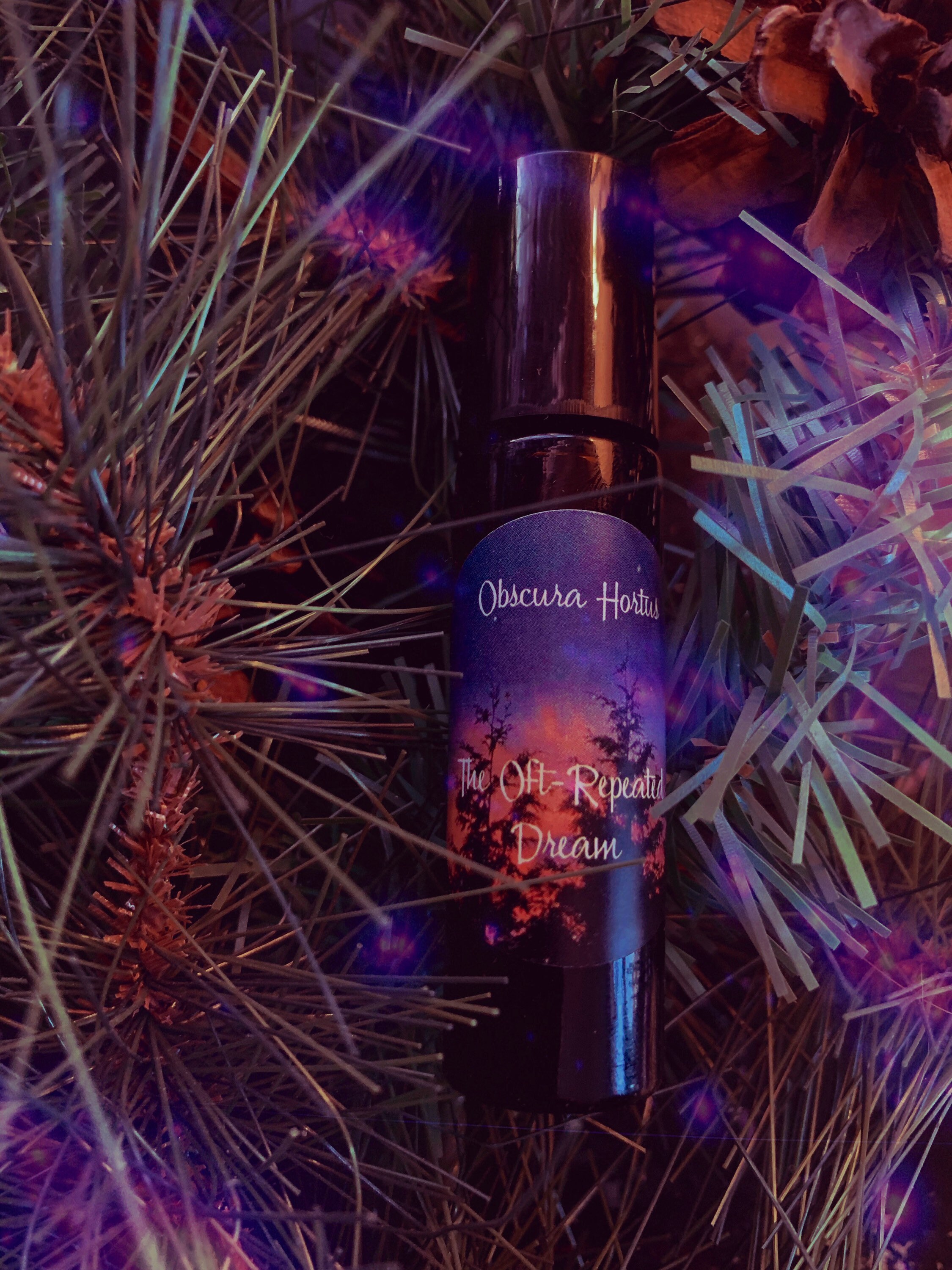The Oft-repeated Dream, Perfume, Robert Frost Inspired, Amber