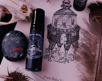 Baba Yaga Perfume Oil: Birch, Vetiver, Frankincense - Anointing Oil