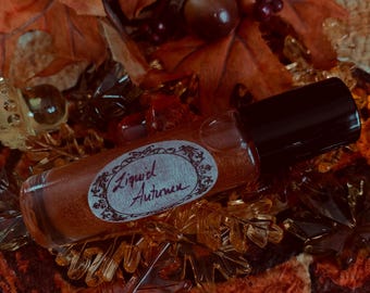 Liquid Autumn Perfume: Shimmering Pumpkin, Vanilla & Palo Santo