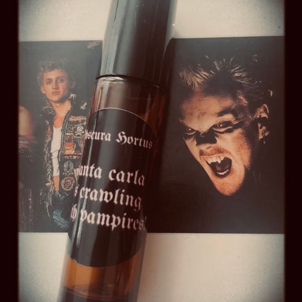 Santa Carla Is Crawling With Vampires, The Lost Boys, Vampire Inspired Fragrance, Strawberry Praline Scent, Summer Scent, Horror Movies