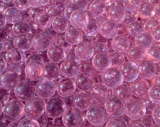 Marble King Glass Bright Pink Translucent Marbles
