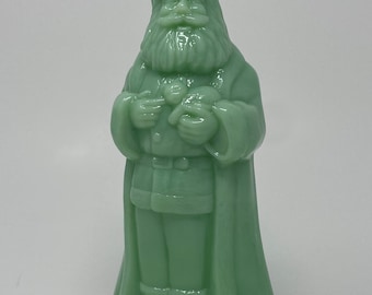 Mosser Glass Large Standing St. Nicholas/ Santa Claus Figure