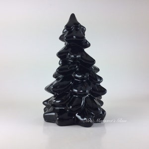 Mosser Glass 5.5" Black Milk Christmas Tree