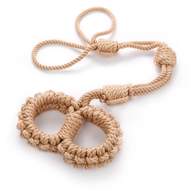 Handcuffs Shibari Rope Bondage Restraints Submissive BDSM Etsy