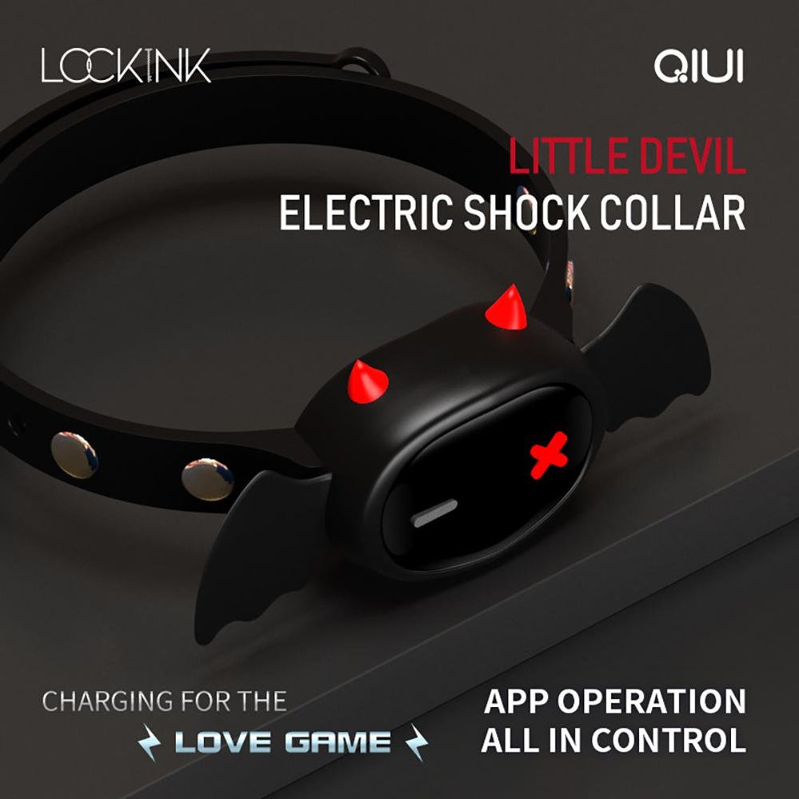 BDSM shock Collar for submissive remote controlled Little Etsy