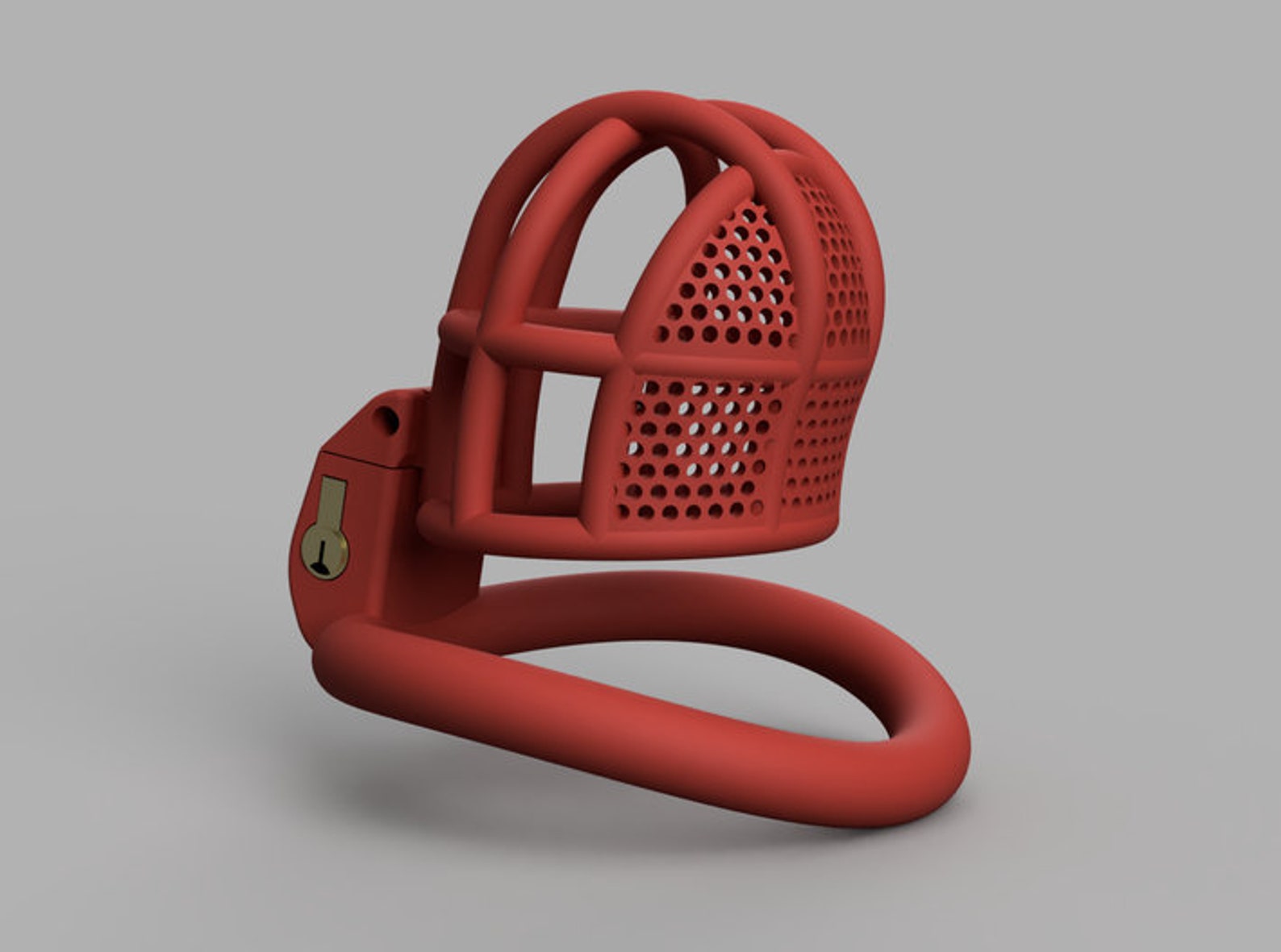 Long Chastity Cage Femdom & Cuckold 3D Printed Cock cage image 1.