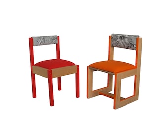 Les Fleurs children-chairs