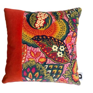 Vintage Liberty Cushion- Home Decor - Handmade - Gift - 38x38cm - Soft Furnishings - Made in London -UU-CUS-00135