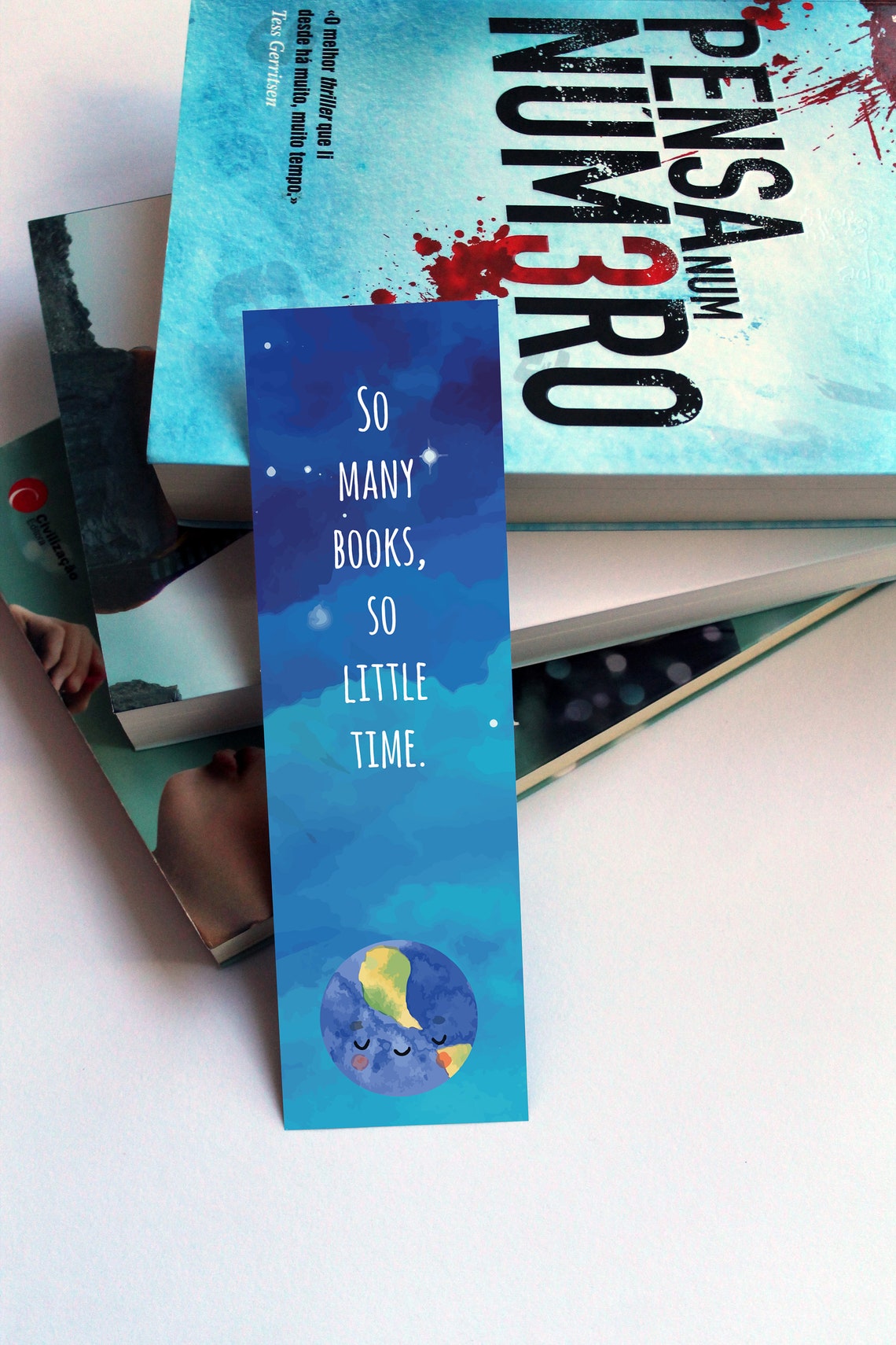 Printable Quote Watercolor Design Bookmark Set, Motivational and ...