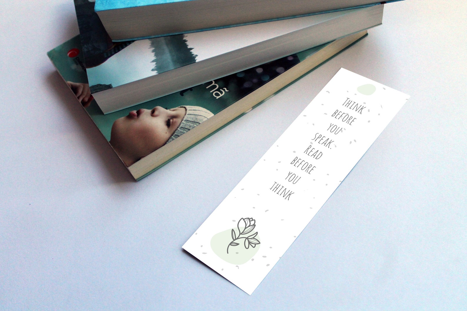 Printable Quote Minimal Design Bookmark Set, Motivational and ...