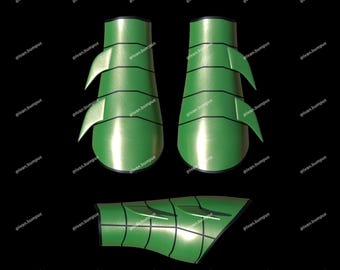 Digital STL File Robin Inspired Gauntlets(3D Printable Files)