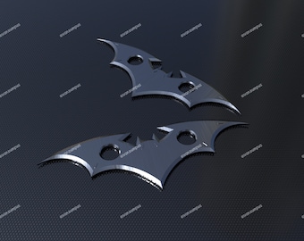 Digital STL File Telltale Inspired Batarang(3D Printable File)