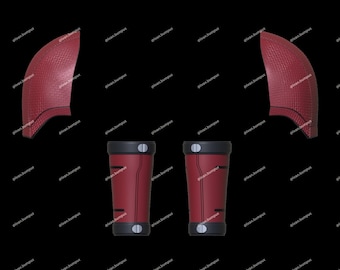 Archivo STL digital de guanteletes y hombreras de Daredevil BA (archivo imprimible en 3D)