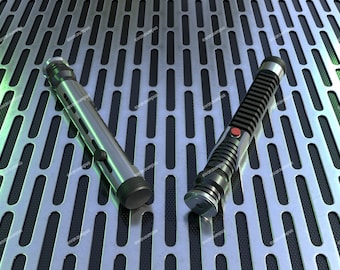 Digital STL-fil Qui-Gon Jinn-inspirerad ljussabel (3D-utskrivbar fil)