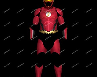 Digital STL File Speedster Inspired Suit Armor(3D Printable File) belt is not included yet