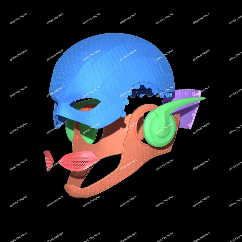 Custom Speedster Mask Digital STL File Custom Speedster Inspired Helmet 2(3D Printable File ...