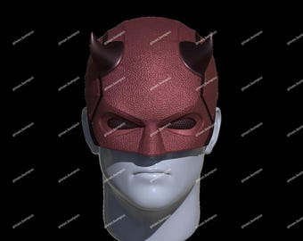 Digital STL File Custom Daredevil Hybrid Inspired Helmet(3D Printable File)