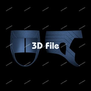 Digital STL File (D&W Style) Gambit Inspired Headgear(3D Printable File)