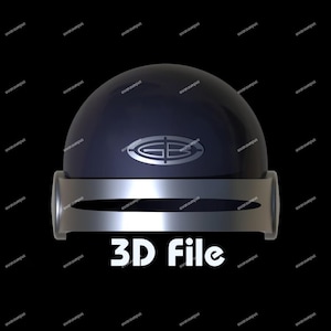 File STL digitale Casco ispirato a Gazerbeam (file stampabile in 3D)